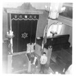 Anshei Libavitch Synagogue, Denison Avenue, Toronto, interior, May 1967. Ontario Jewish Archives, Blankenstein Family Heritage Centre, item 2478.|